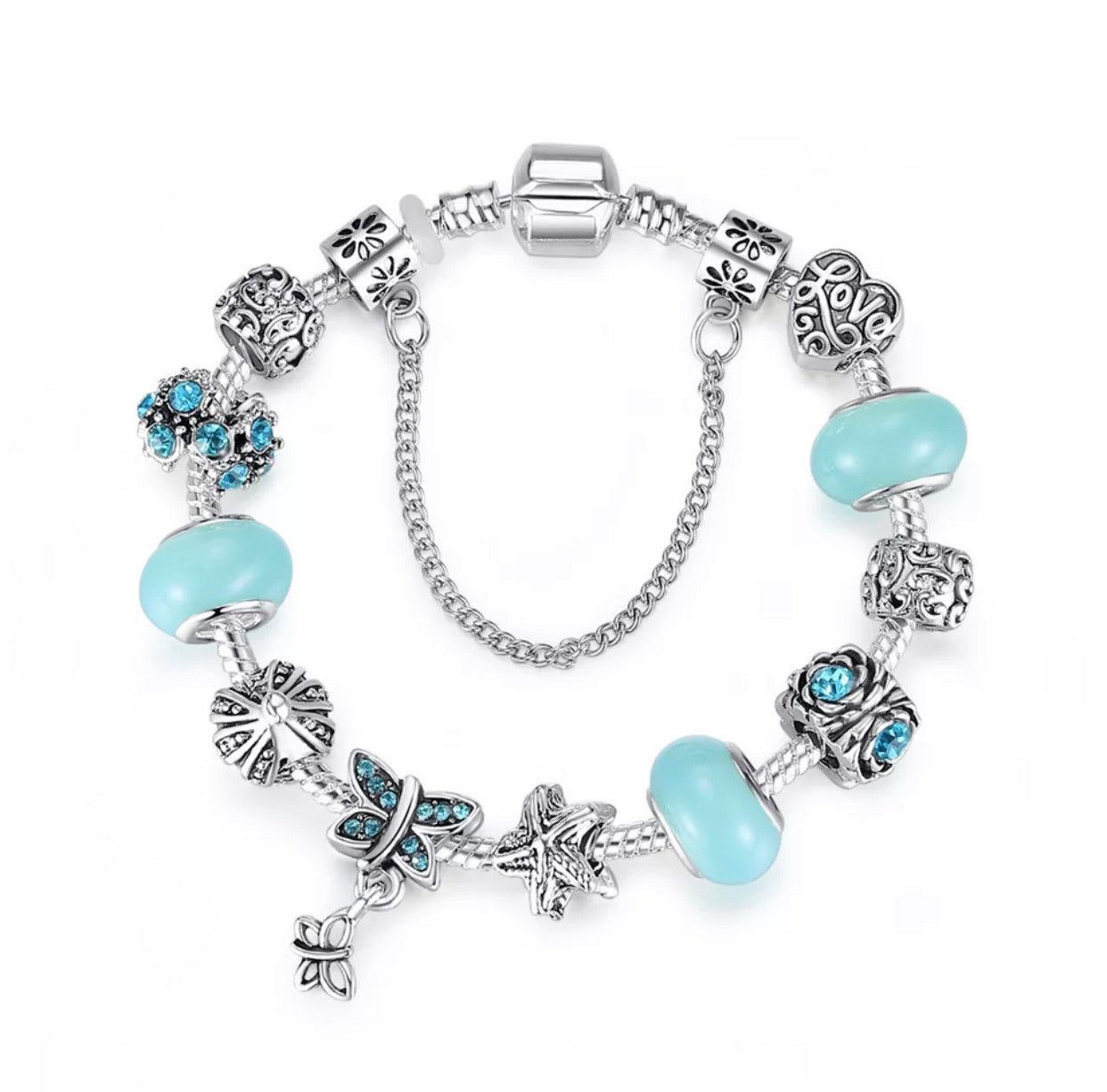 BLUE BUTTERFLY BRACELET