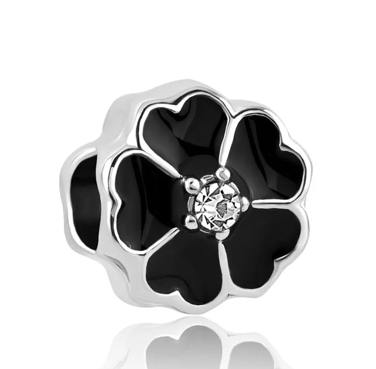 FLOWER DIAMOND CHARM